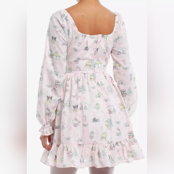 Hello Kitty Christmas Dress Size Medium - Picture 2 of 11